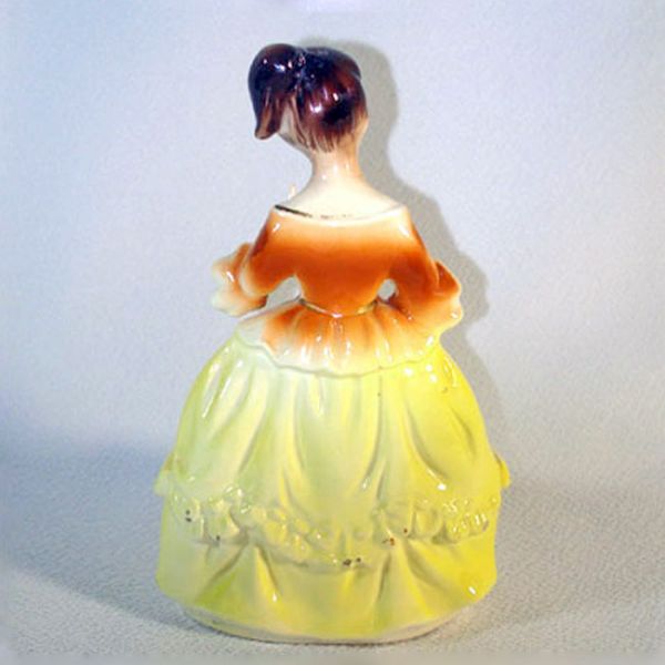 Lipstick Lady Figural Ceramic Vanity Lipstick Holder Clearance #2