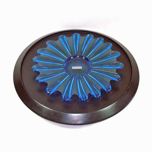 Black Metal 13 Inch Lazy Susan Turntable Revolving Tray Clearance