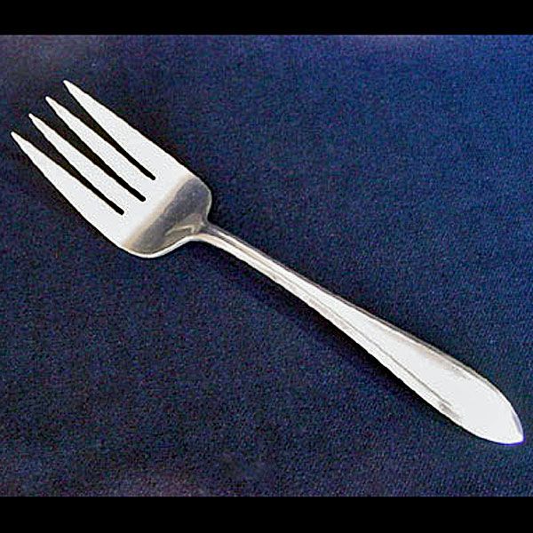Lufberry Rogers International Silverplate Cold Meat Fork Clearance
