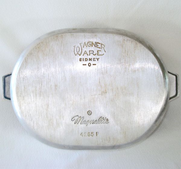 Wagner Ware Magnalite 8 Qt Oval Roasting Pan #3