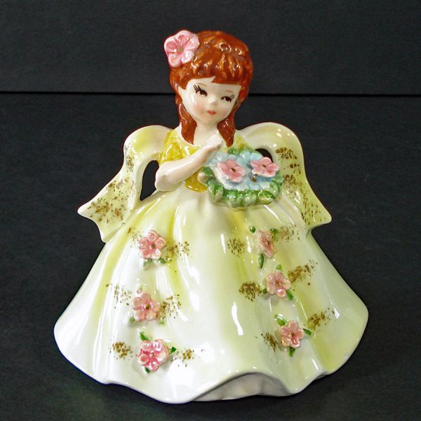 Lefton Marika's Originals Flower Girl Figurine Clearance #2