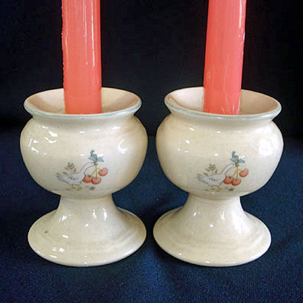 Marmalade by International China Pair of Taper Candlesticks Clearance