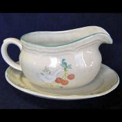 Marmalade Gravy Boat and Underplate International China Clearance