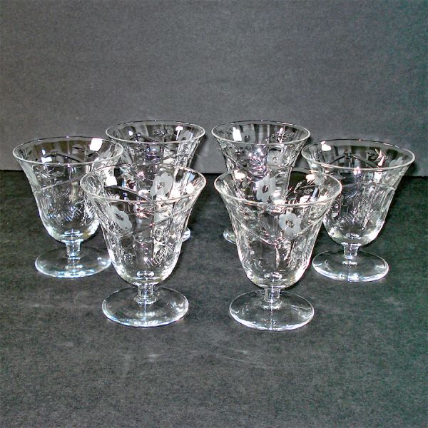 Rock Sharpe Marshfield 6 Oyster Cocktail Stems Clearance