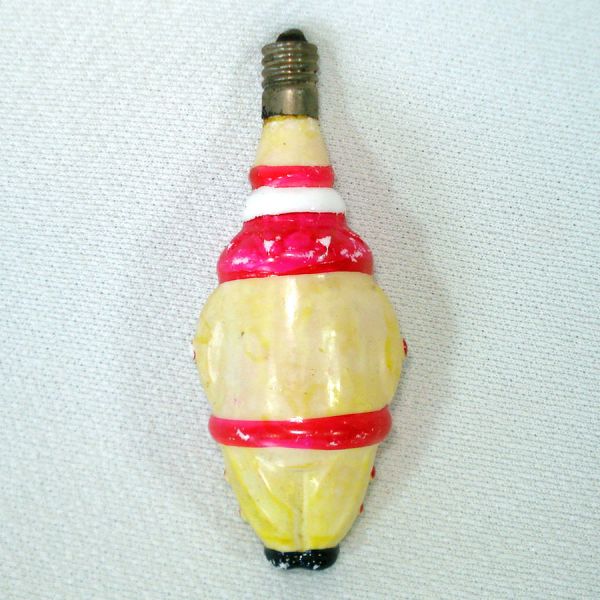 Masked Clown Figural Christmas Tree Light Bulb #2