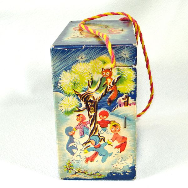 1940s Mattel Creations Toy Christmas Crank Music Box #6