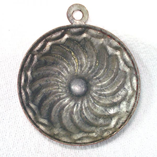 Miniature Copper Swirl Turks Head Candy Mold #2