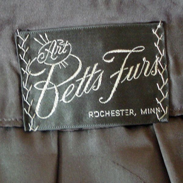 Art Betts Mink Fur Cape Pillbox Hat and Stole Collar Set #5