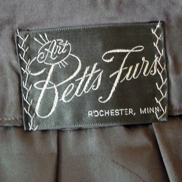 Art Betts Mink Fur Cape Pillbox Hat and Stole Collar Set Clearance #5