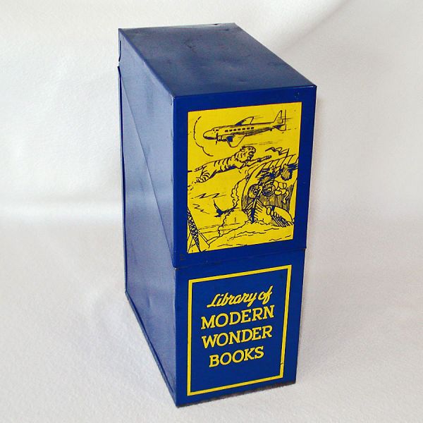 1930s Library of 24 Modern Wonder Books in Metal Case #2