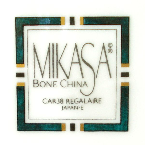 Mikasa Regalaire 4 Bone China Dinner Plates #4