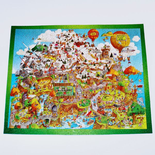 Mountainside Park Bob Martin Springbok Jigsaw Puzzle Complete #2