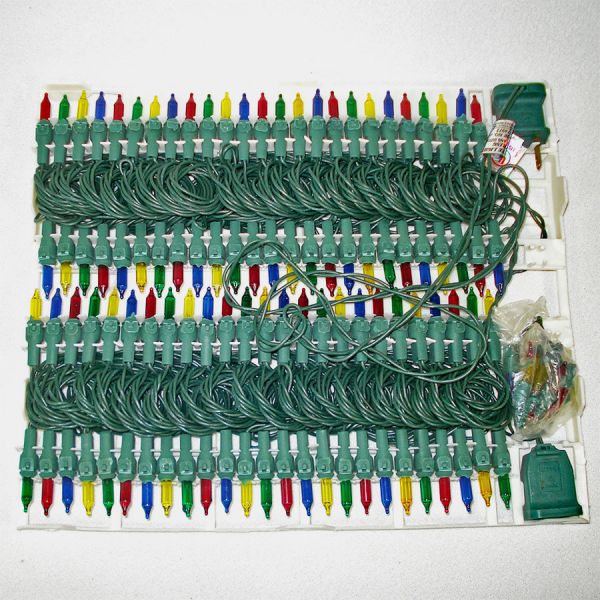 100 Miniature Christmas Lights Unused 2 Boxes Clearance #3