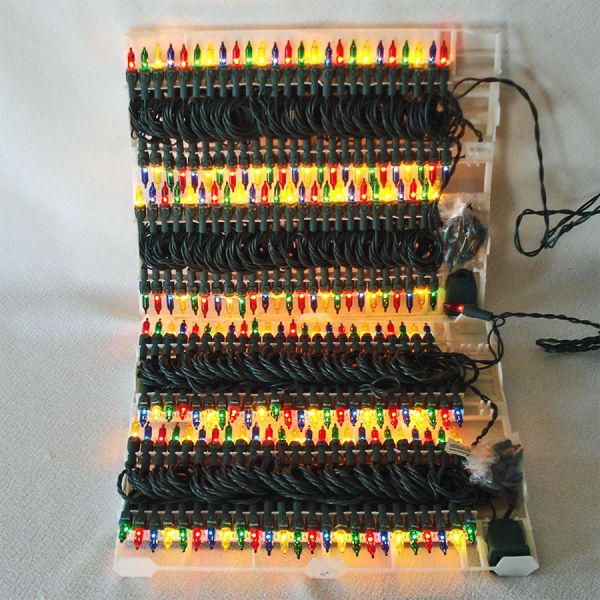 100 Miniature Christmas Lights Unused 2 Boxes Clearance #4