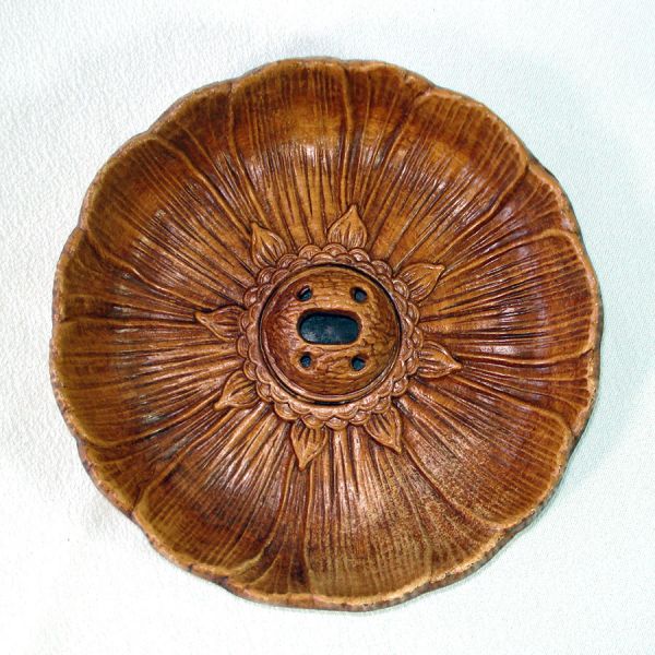 Multi Products Wood Composition Flower Nut Bowl Clearance