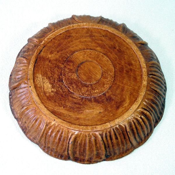 Multi Products Wood Composition Flower Nut Bowl #3