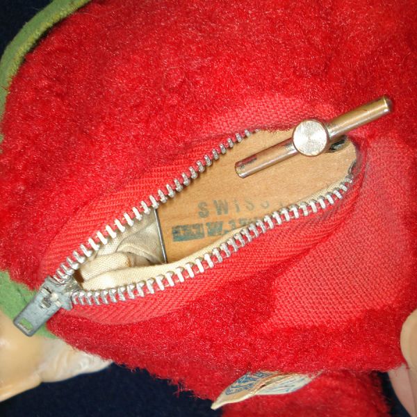 1955 Knickerbocker Musical Baby Santa Claus Doll Christmas #5