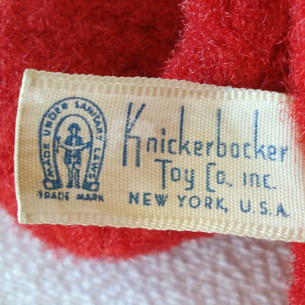 1955 Knickerbocker Musical Baby Santa Claus Doll Christmas #6