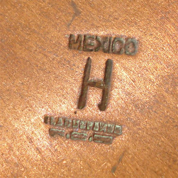 Mexico Mission Style Copper Brass 4 Piece Coffee Service #6