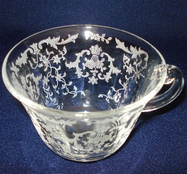 Fostoria Navarre Crystal Cups, Set of 7 #3