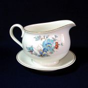 Noritake Bleufleur Gravy Boat With Underplate