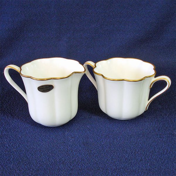 Noritake Ivory Gold Trim Creamer and Sugar Set #2