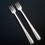 Hotel Plate Oneida 2 Silverplate Cocktail Forks Clearance