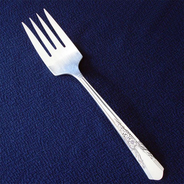 Jasmine Oneida 1939 Silverplate Meat Fork Clearance