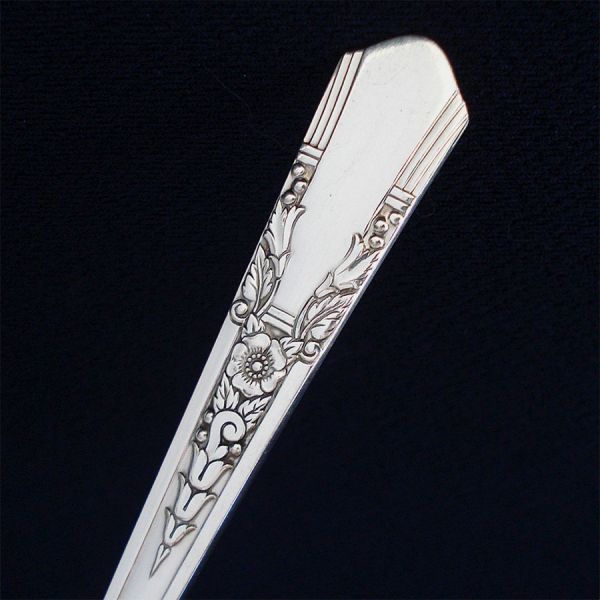 Jasmine Oneida 1939 Silverplate Meat Fork Clearance #2