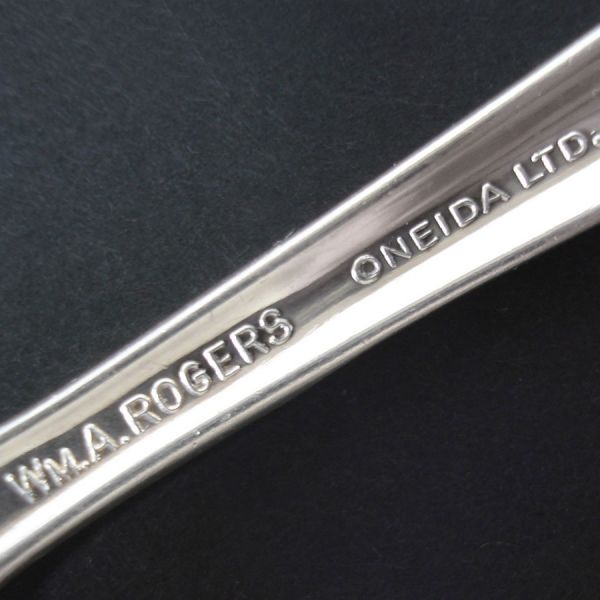 Jennifer Oneida Silverplate Sugar Spoon, Master Butter Knife Clearance #3