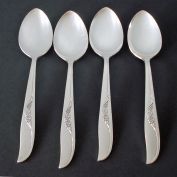Jennifer Oneida 4 Silverplate Tablespoons 1959 Clearance