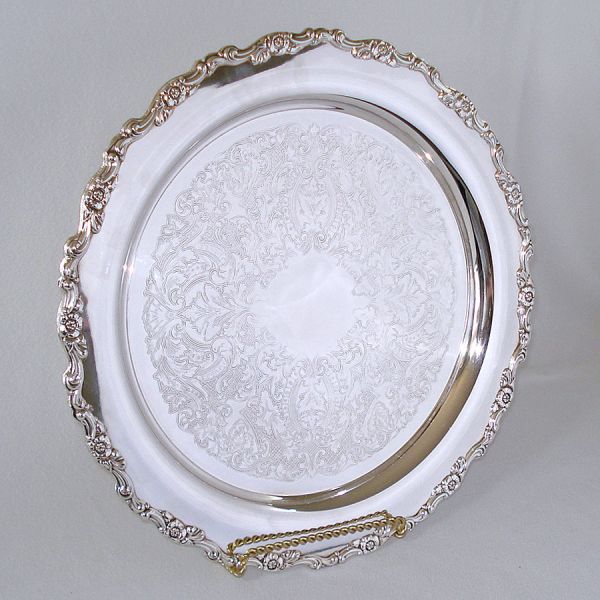 Oneida Silverplate Royal Provincial 15 Inch Round Tray