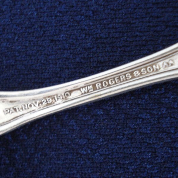 Orange Blossom Silverplate Fruit Spoon Wm Rogers 1910 #3