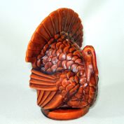 Gurley Thanksgiving Turkey Large Figural Candle