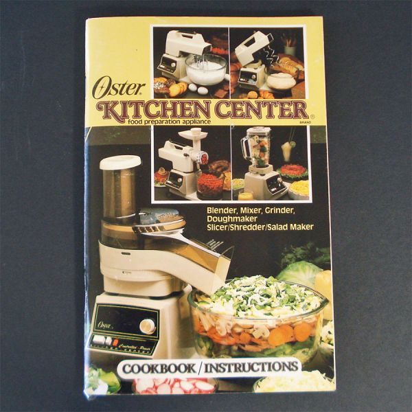 Oster Regency Kitchen Center Food Processor Mixer, Blender Complete #7