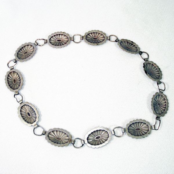 Concho Link Belt, Hat Band, or Necklace 26 Inches Clearance #2