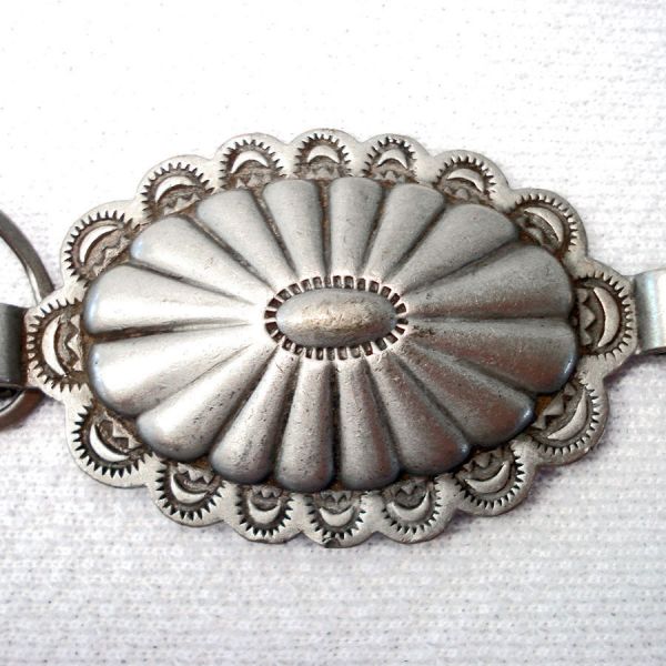 Concho Link Belt, Hat Band, or Necklace 26 Inches Clearance #3