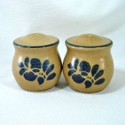 Pfaltzgraff Folk Art Salt and Pepper Shakers