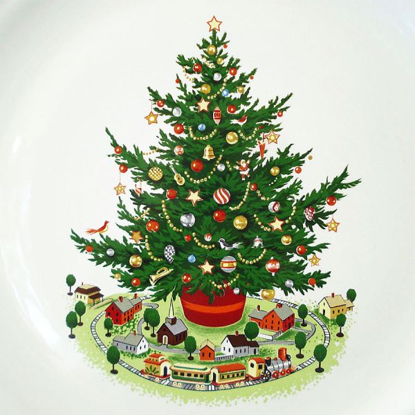 Pfaltzgraff Christmas Heritage Dinner, Bread Plates #2