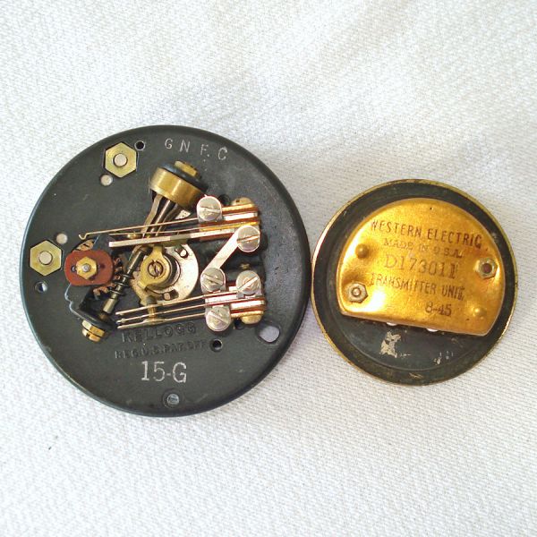 Lot Old and Antique Telephone Parts for Restoration #7