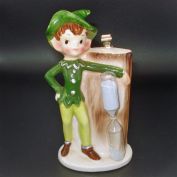 1950s Enesco Kitchen Pixie Ceramic Egg Timer