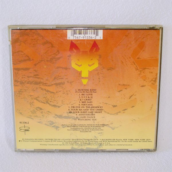 Robert Plant Manic Nirvana CD #2