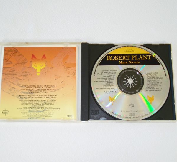 Robert Plant Manic Nirvana CD #4