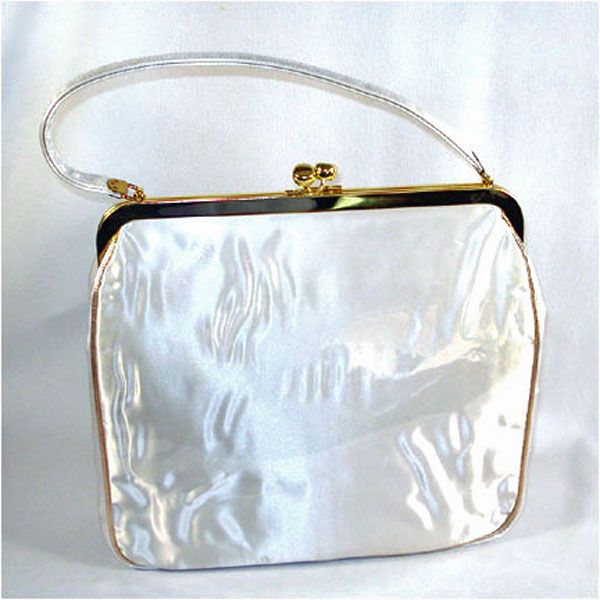 JR Florida Vinyl Covered Applique Flower Purse Clearance #2