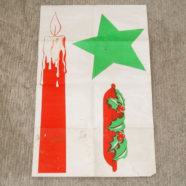 1950s Douglas Fir Plywood Singing Christmas Angel Pattern #3