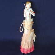 Deco Flapper Half Doll Clothing Brush