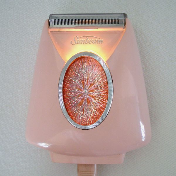 Pink Lady Sunbeam Lighted Electric Shaver Razor #3