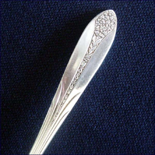 Princess Royal National Silver Silverplate 3 Salad Forks Clearance #2