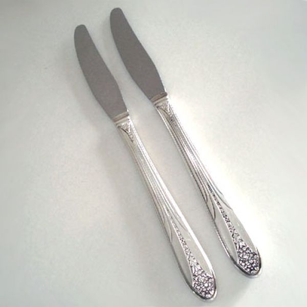Princess Royal National Silver Silverplate Grille Knife Clearance