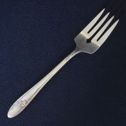 Queen Bess Oneida Silverplate Cold Meat Fork